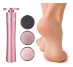 Esfoliador Para Pés Portátil Elétrico Removedor Calos Lixa Pedicure Recarregável USB Pele Lisa Suave
