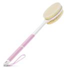 Esfoliante Corporal Backski - Antiderrapante com Alça Longa - Rosa