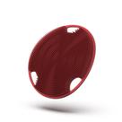 Esfoliante corporal Boie USA Flat Soft Silicone Esfoliante Vermelho