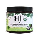 Esfoliante corporal com óleo de coco orgânico de Fiji 590 ml de limão de coco Esfoliante corporal com óleo de coco orgânico de Fiji 590 ml de limão de coco