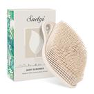 Esfoliante corporal de silicone Sndyi, esfoliante suave para peles sensíveis