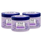 Esfoliante corporal Dr. Teal's Pure Epsom Salt acalma e dorme 480 ml x3