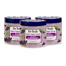 Esfoliante corporal Dr. Teal's Shea Sugar Black Sabugueiro 570mL x3