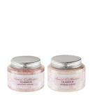 Esfoliante Corporal e Sais de Banho Kit Glamour Flora Vie