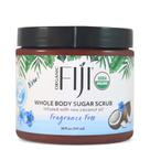 Esfoliante corporal orgânico de Fiji com infusão de óleo de coco 600mL Esfoliante corporal orgânico de Fiji com infusão de óleo de coco 600mL