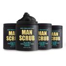 Esfoliante corporal, prescrições corporais, esfoliante masculino, 620 ml (x4)