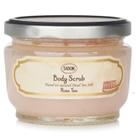 Esfoliante corporal Sabon Rose Tea 320g com sal e óleos do Mar Morto