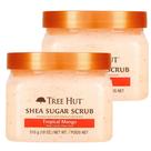 Esfoliante corporal Tree Hut Pink Champagne com açúcar de karité 532ml