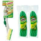 Esfoliante e Libman multiuso com 4 recargas de esponja