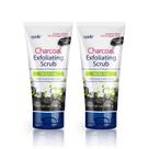 Esfoliante Epielle Charcoal (pacote com 2 unidades) desobstrui os poros 150 ml