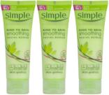 Esfoliante facial simples para suavizar a pele 75 ml (pacote com 3) Esfoliante facial simples para suavizar a pele 75 ml (pacote com 3)