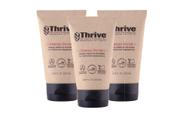 Esfoliante facial Thrive Natural Care, pacote com 3