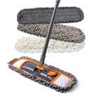 Esfregão CLEANHOME CLEANHOME para limpeza de pisos com 3 almofadas laváveis