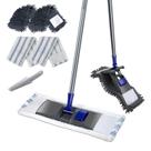 Esfregão de chão MASTERTOP Professional Microfibra com 4 recargas