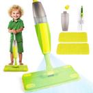 Esfregão de spray infantil Lullulii divertido e funcional com frasco de spray verde