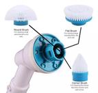 Esfregão Escova De Limpeza Vassoura Elétrica Mop Elétrico Giratoria Spin Scrubber