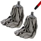 Esfregão Estilo Mop Para Cabos de Vassoura ou Rodo Padrão Universal Rosca de Meia 2cm Microfibra Pode ser Lavado em Máquina Esfregão Estilo Mop Para Cabos de Vassoura ou Rodo Padrão Universal Rosca de Meia 2cm Microfibra Pode ser Lavado em Máquina