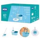 Esfregão Mop Balde Giratório 360º Limpeza Prática Grande 13L Esfregão Mop Balde Giratório 360º Limpeza Prática Grande 13L