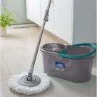 Esfregão Mop Giratório + Balde Multiuso 8 Litros Original Kit Cabo Inox Regulável Cesto - rio home