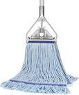 Esfregão SOBONNE String Heavy Duty para limpeza de pisos, alça de 150 cm