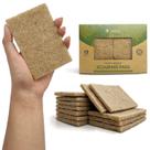 Esfregões AIRNEX, casca de coco à base de plantas, pacote com 12