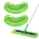 Esfregões de microfibra reutilizáveis para Swiffer Yicotira, pacote com 2