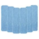 Esfregões de reposição em camadas, pacote com 6 camadas de microfibra de 45 cm para esfregão de 40-45 cm