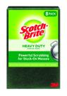 Esfregões Scotch-Brite Heavy Duty, pacote com 8, duráveis