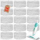 Esfregões Steam Mop Pad YHOVID, pacote com 14, 31,5 x 17 cm, compatíveis com Shark Esfregões Steam Mop Pad YHOVID, pacote com 14, 31,5 x 17 cm, compatíveis com Shark