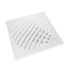 esgoto grelha ecológica quadrada branca 100mm * - tigre