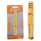 Esguicho Bico Reto Aluminio Ajax Para Mangueira 1/2'' - A01005