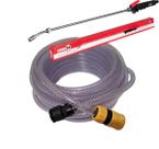 Esguicho de alumínio 1/2" tipo jet 76cm NOVE54+Mangueira 20m