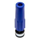 Esguicho Tipo Leque Nylon Azul 4,6Mm