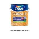 Esmalte Base Água Brilhante Cinza Escuro RM 019 3200ml CORALIT TOTAL