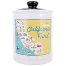 Esmalte branco cerâmico Piggy Bank Cottage Creek California Fund