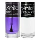 Esmalte Concha Coleção Sereia + Top Brilho 10ml Anita