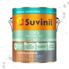 Esmalte Cor E Proteção Base Água Acetinado Branco Neve Suvinil 3,6L