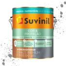 Esmalte Cor E Proteção Base Água Brilhante Preto Suvinil 3,6L