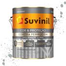 Esmalte Cor E Proteção Contra Ferrugem Brilhante Cinza Médio Suvinil 3,6L