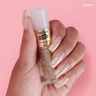 Esmalte daillus babado e gliteria