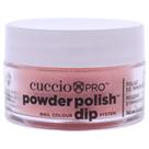 Esmalte de unhas em pó Cuccio Color para manicure Pastel Peach