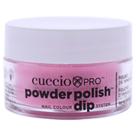 Esmalte de unhas em pó Cuccio Colour Bright Pink Gold Mica 15mL