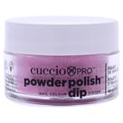 Esmalte de unhas em pó Cuccio Colour Deep Pink Glitter 15mL Esmalte de unhas em pó Cuccio Colour Deep Pink Glitter 15mL