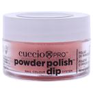 Esmalte de unhas em pó Cuccio Colour para manicure Peach 15mL