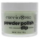 Esmalte de unhas em pó Cuccio Colour Pistachio Sorbet 50mL