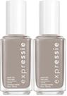 Esmalte de unhas essie expressie Binge-Worthy Soft Grey 10 mL (x2)
