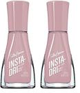 Esmalte de unhas Sally Hansen Insta-Dri City Chic Hurry Plum 9 mL x2