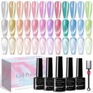 Esmalte de unhas SUPWEE Cat Eye Gel 12 cores com bastão magnético