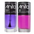 Esmalte Drink + Top Brilho 10ml Anita