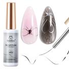 Esmalte em Gel Besouros Metallic Silver Liner - 7ml Esmalte em Gel Besouros Metallic Silver Liner - 7ml